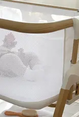 BabyRest Babyrest Alfie2 Bedside Bassinet - White/Natural