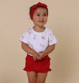 Snuggle Hunny Kids Snuggle Hunny Candy Cane Organic T-Shirt