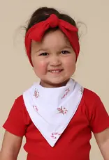 Snuggle Hunny Kids Snuggle Hunny Candy Cane Organic Dribble Bib