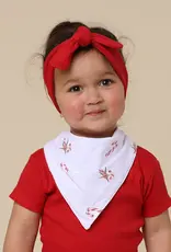 Snuggle Hunny Kids Snuggle Hunny Candy Cane Organic Dribble Bib