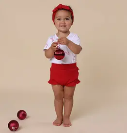 Snuggle Hunny Kids Snuggle Hunny Red Organic Bloomers