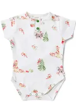 Snuggle Hunny Kids Snuggle Hunny Kangas & Koalas Short Sleeve Organic Bodysuit