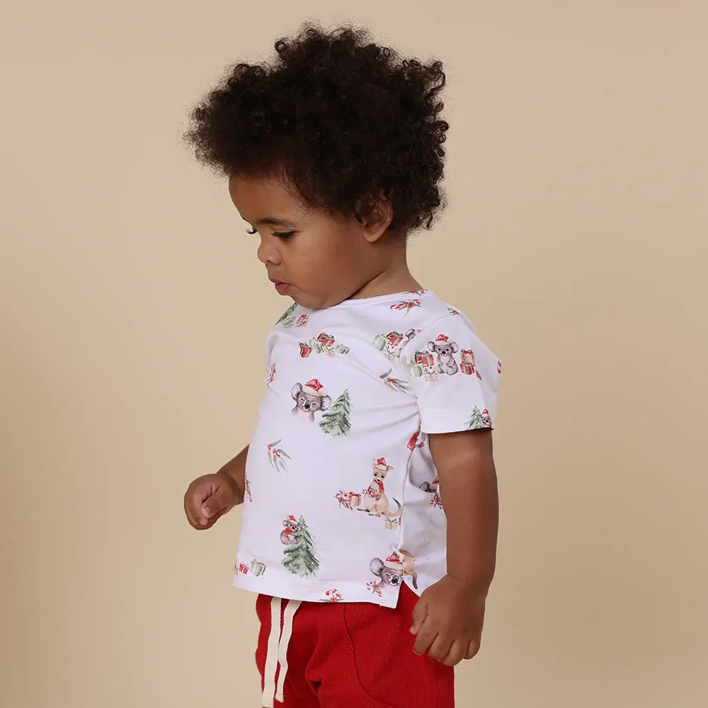 Snuggle Hunny Kids Snuggle Hunny Kangas & Koalas Organic T-Shirt