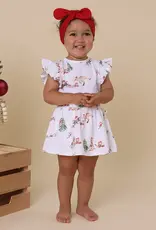 Snuggle Hunny Kids Snuggle Hunny Kangas & Koalas Short Sleeve Organic Dress