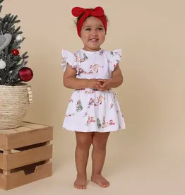 Snuggle Hunny Kids Snuggle Hunny Kangas & Koalas Short Sleeve Organic Dress