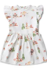 Snuggle Hunny Kids Snuggle Hunny Kangas & Koalas Short Sleeve Organic Dress