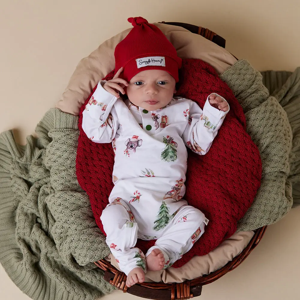 Snuggle Hunny Kids Snuggle Hunny Kangas & Koalas Organic Growsuit