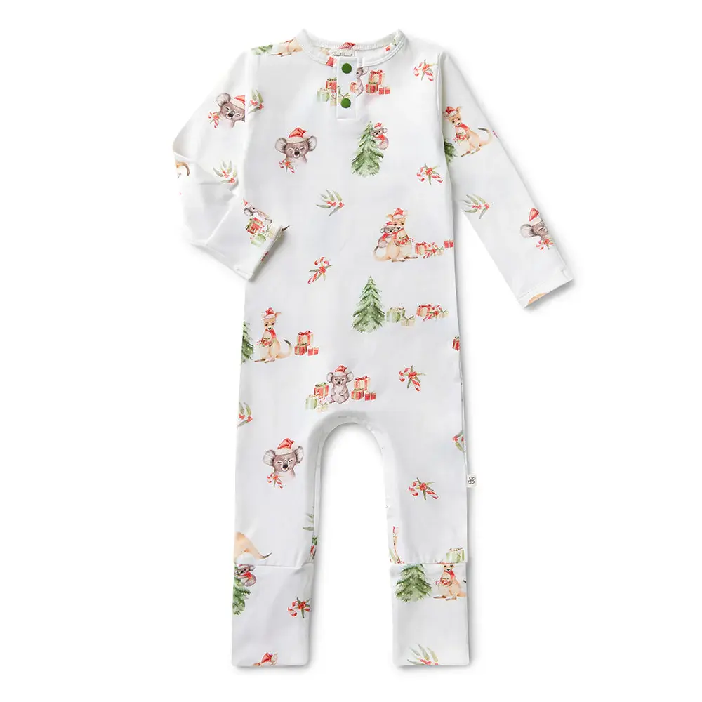 Snuggle Hunny Kids Snuggle Hunny Kangas & Koalas Organic Growsuit