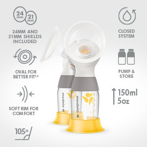 Medela Medela PersonalFit Flex™ Double Pumping Set