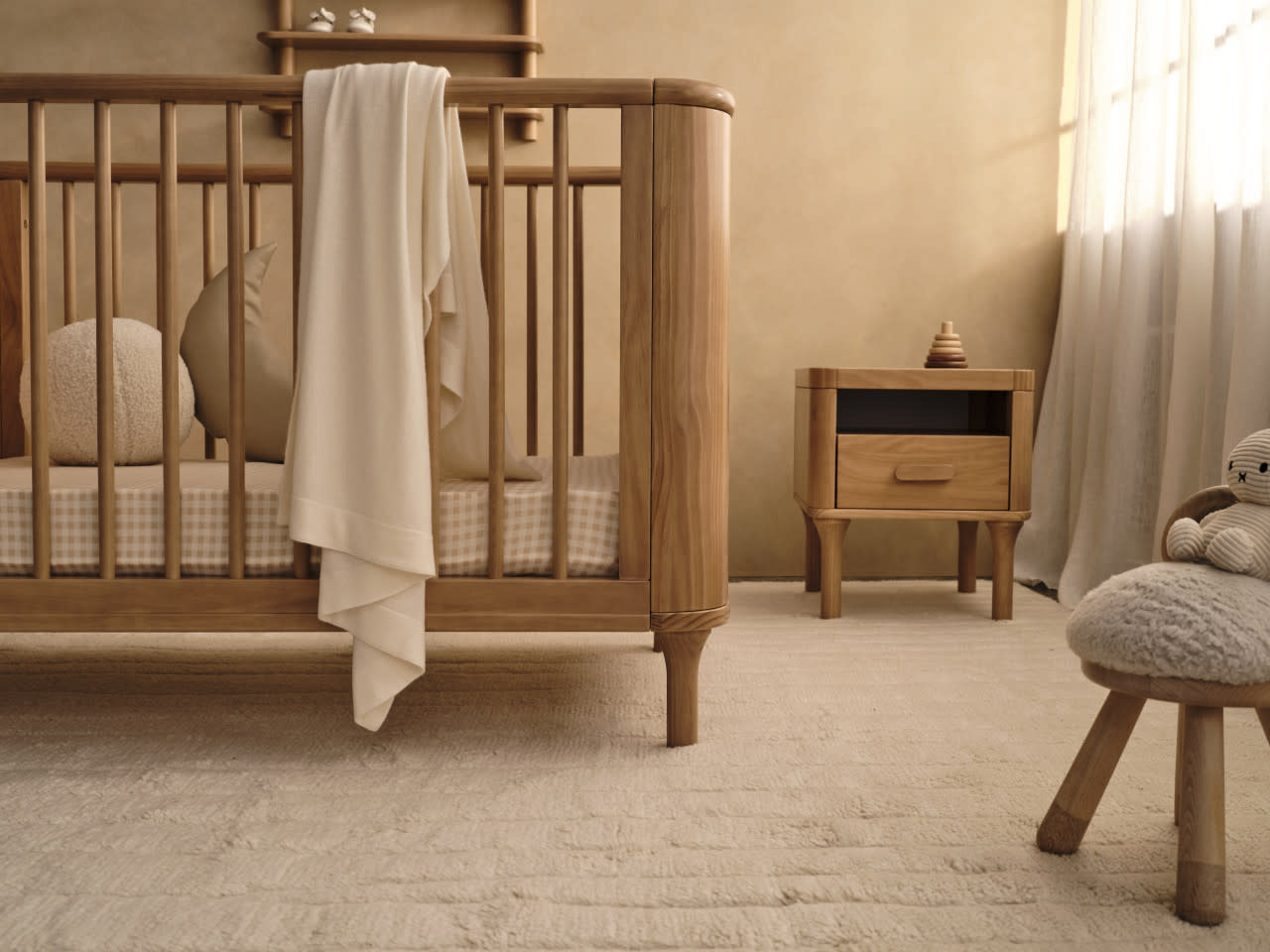 Tasman Eco Tasman Eco Willow Cot Includes Mattress