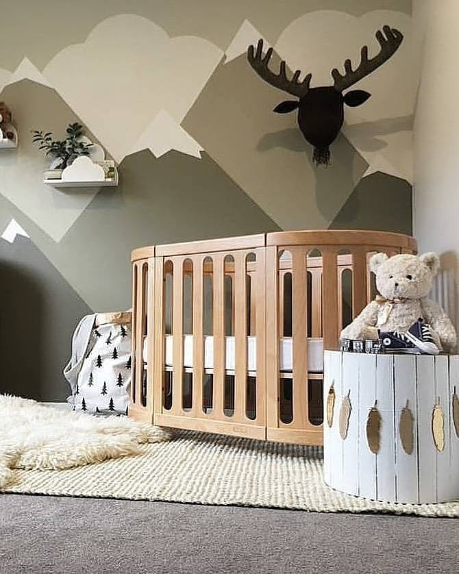 Chukles Cocoon Nest Cot (inc Mattress Set)