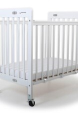 Valco Baby Stowaway Portable Foldable Wooden Cot White