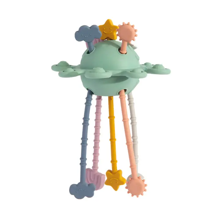 Playground Playground Silicone Zippy Activity Toy - Dusty
