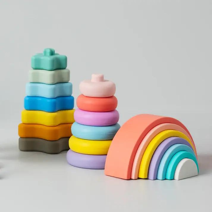 Playground Playground Silicone Rainbow Puzzle