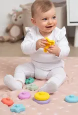 Playground Playground Silicone Ring Stacking Tower - Sorbet