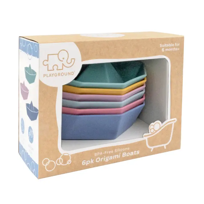 Playground Playground 6pk Origami Bath Boats