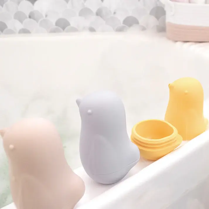 Playground Playground 3pk Silicone Squeezy Bath Birds