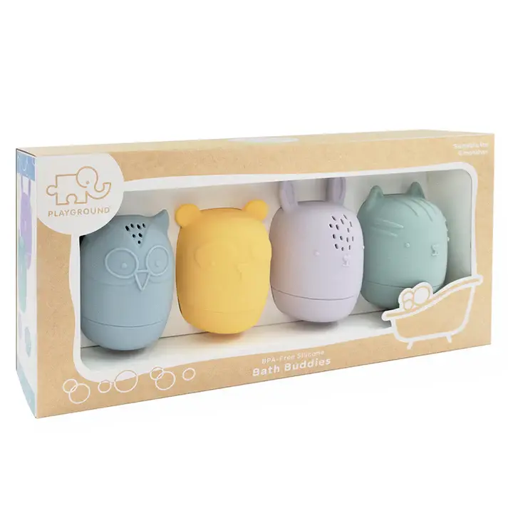 Playground Playground 4pk Silicone Bath Buddies