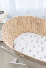 Living Textiles Living Textiles 2-pack Moses/Pram Fitted Sheet