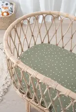 Living Textiles Living Textiles 2-pack Jersey Bassinet Fitted Sheet - Forest Retreat