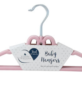 Living Textiles Living Textiles 6-pack Baby coat hangers