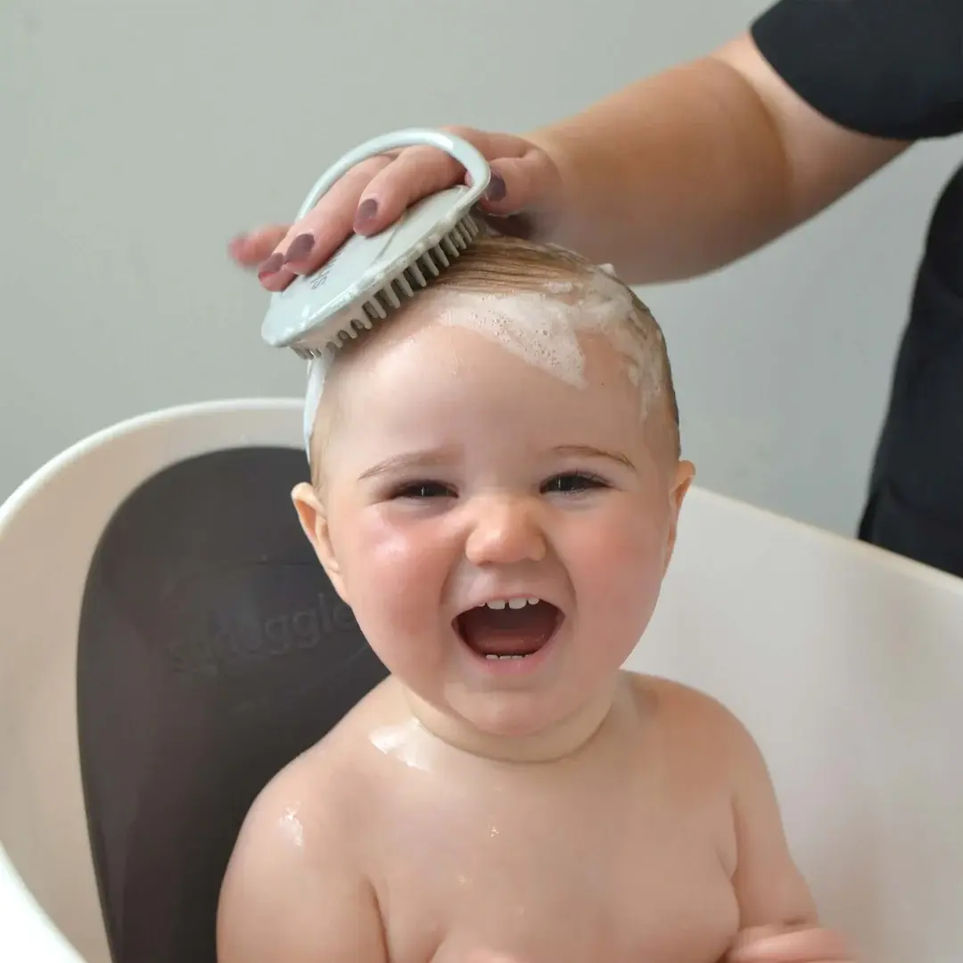 Shnuggle Shnuggle Baby Bath Brush - Grey