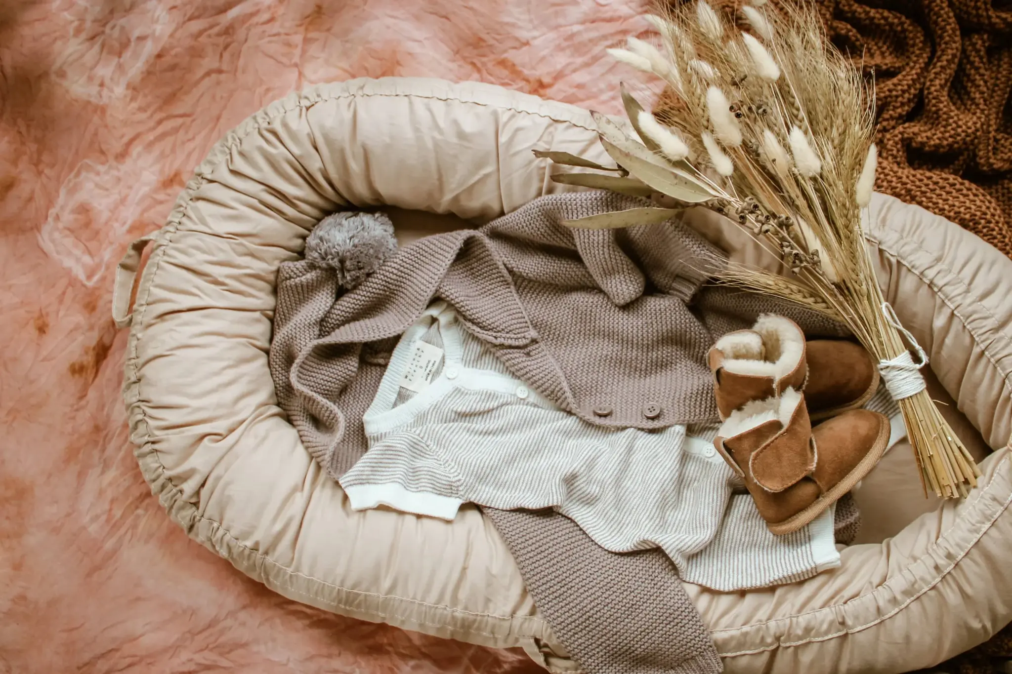 Bubba Bump Bubba Bump Oatmeal Organic Baby Lounge