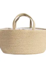 Living Textiles Living Textiles Cotton Rope Nappy Caddy with divider