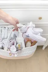 Living Textiles Living Textiles Cotton Rope Nappy Caddy with divider