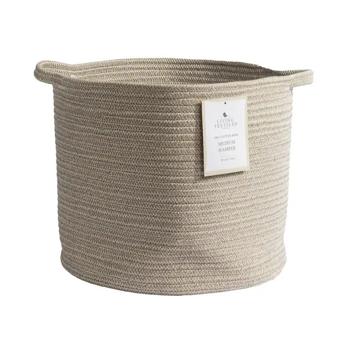 Living Textiles Living Textiles Cotton Rope Hamper - Medium