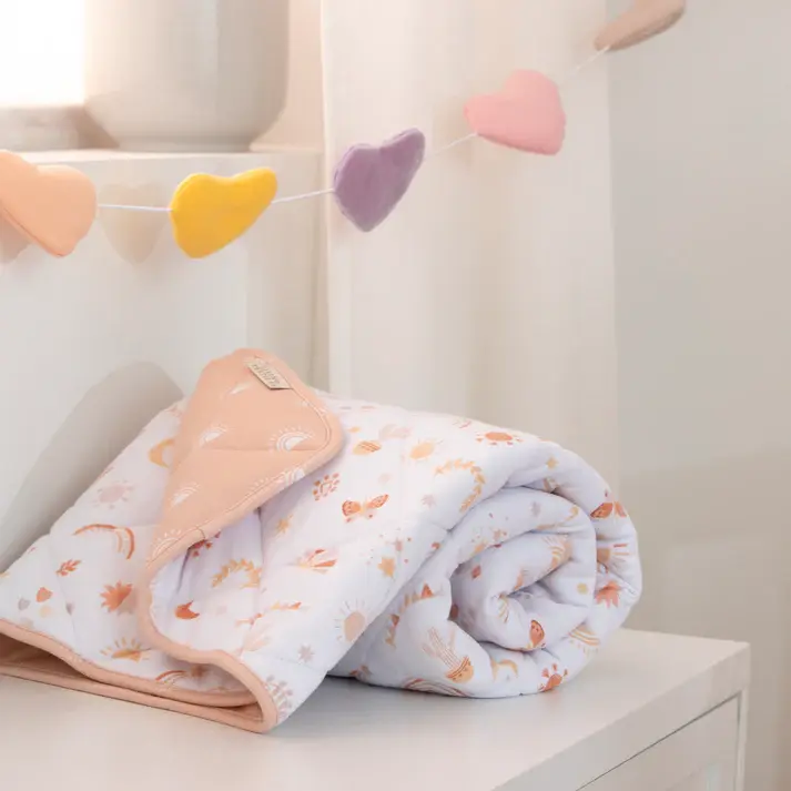 Living Textiles Living Textiles Bunting Decoration - Bohemian Bliss/Hearts