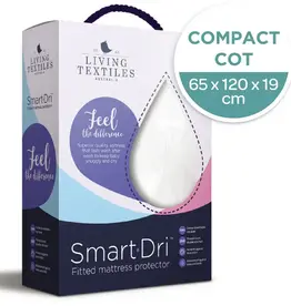 Living Textiles Living Textile Smart-Dri™ Waterproof mattress protector Cot - Compact