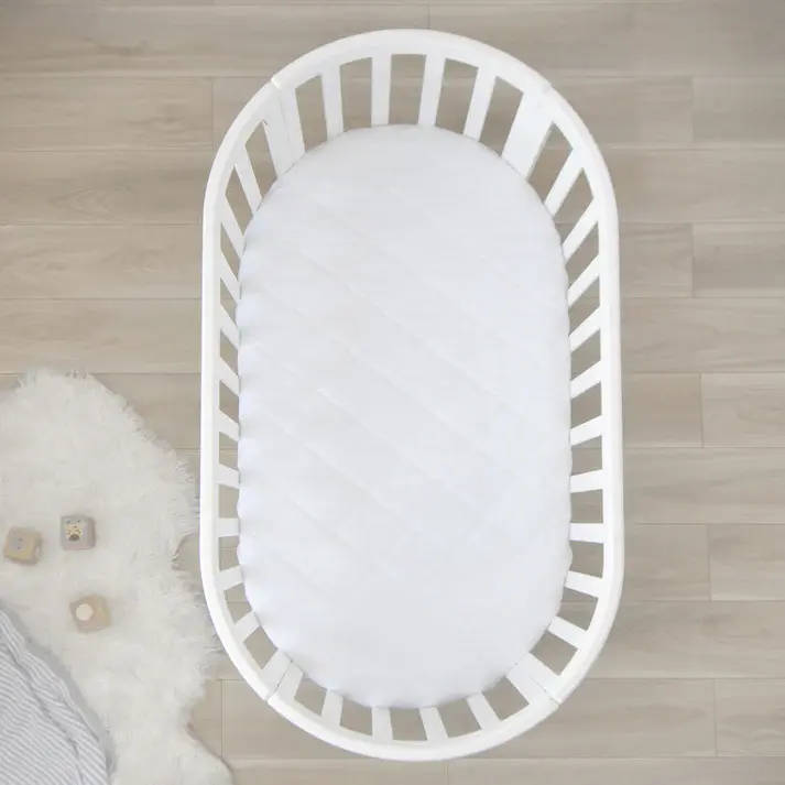Living Textiles Living Textile Smart-Dri™  Waterproof mattress protector Cot - Round/Oval