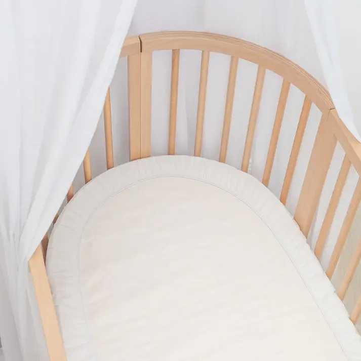 Living Textiles Living Textile Smart-Dri™  Waterproof mattress protector Cot - Round/Oval