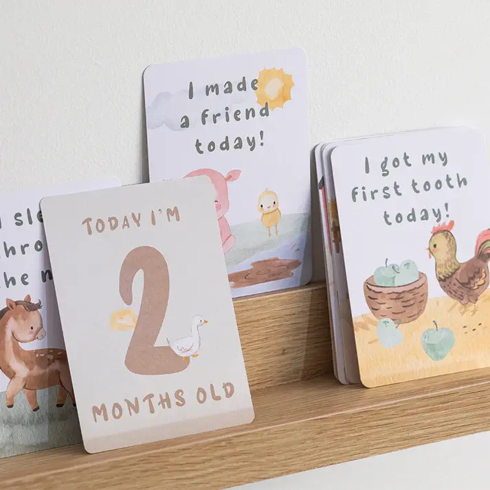 Living Textiles Living Textiles Milestone Cards