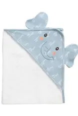 Living Textiles Living Textiles Hooded Towel (75 x 75cm) - Wild Safari/Elephant