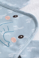 Living Textiles Living Textiles Hooded Towel (75 x 75cm) - Wild Safari/Elephant
