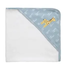 Living Textiles Living Textiles Hooded Towel (75 x 75cm) - Wild Safari/Giraffe