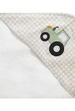 Living Textiles Living Textiles Hooded Towel (75 x 75cm) - Tractor Ride