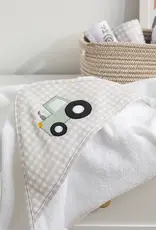 Living Textiles Living Textiles Hooded Towel (75 x 75cm) - Tractor Ride