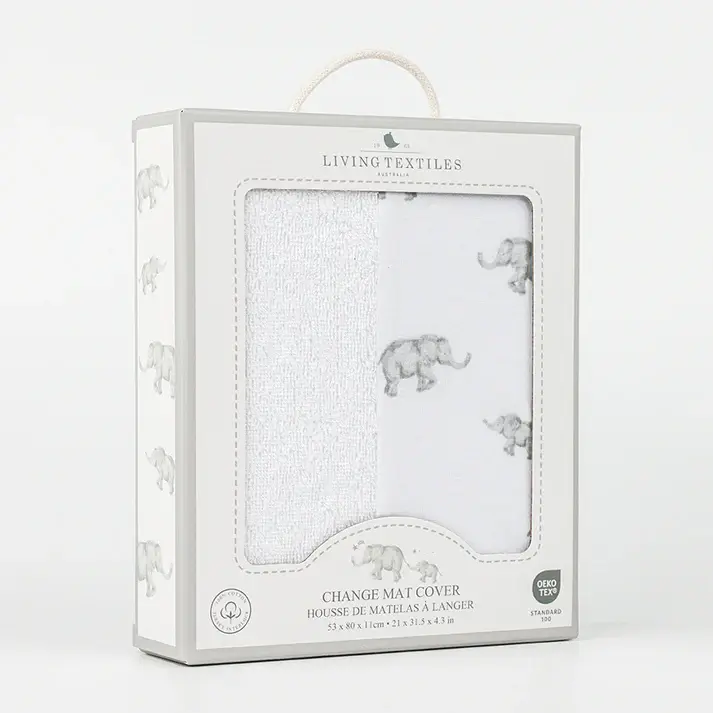 Living Textiles Living Textile Jersey Change Mat Cover/Towelling