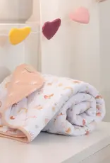 Living Textiles Living Textiles Reversible Quilted Cot Comforter - Bohemian Bliss