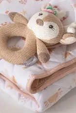 Living Textiles Living Textiles Reversible Quilted Cot Comforter - Bohemian Bliss