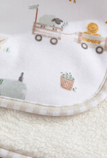 Living Textiles Living Textiles Jersey/Sherpa Pram Blanket