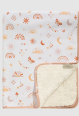 Living Textiles Living Textiles Jersey/Sherpa Pram Blanket