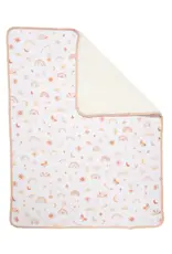 Living Textiles Living Textiles Jersey/Sherpa Pram Blanket