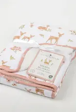Living Textiles Living Textiles Jersey/Sherpa Pram Blanket