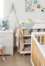 Living Textiles Living Textiles 1-Pack Cot Fitted Sheet - Wild Safari