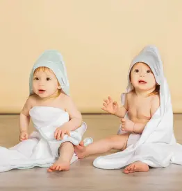 Bubba Blue Bubba Blue Nordic 2 PK Hooded Towel Dusty Sky/ Mint