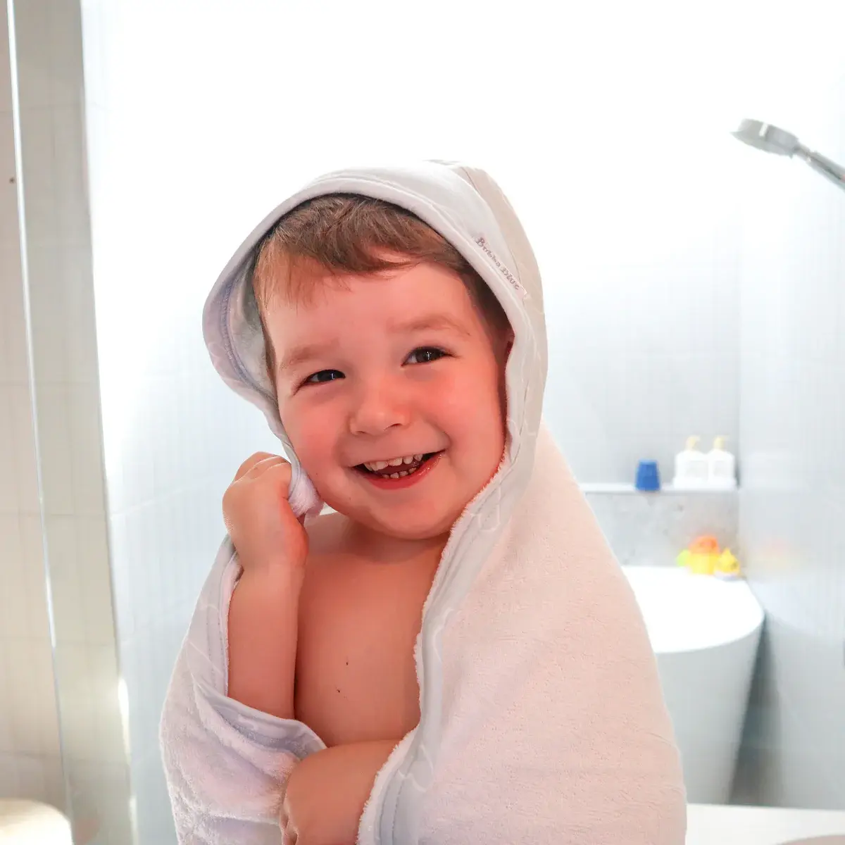 Bubba Blue Bubba Blue Nordic 2 PK Hooded Towel Dusty Sky/ Mint